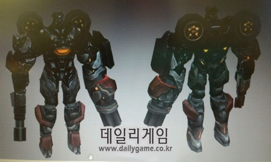 익명의 제보자가 전달한 '트랜스포머4' 모바일게임 관련 이미지.