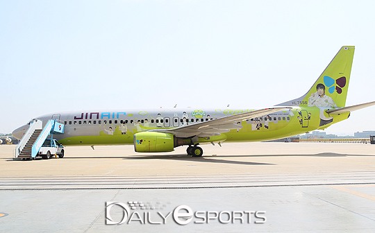 진에어, 게임단 위해 억대급 세리머니 펼쳤다