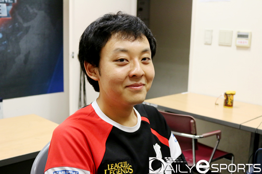 2차 예선 직행! 나진 소드 이호진 "긴장 반, 즐거움 반"