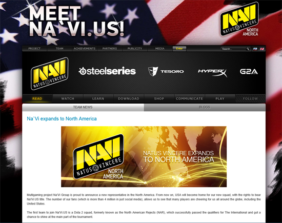 사진=나투스 빈체레 공식 홈페이지