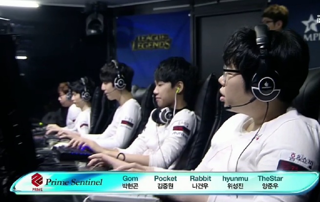 프라임 센티널(사진=온게임넷 방송화면 캡처).