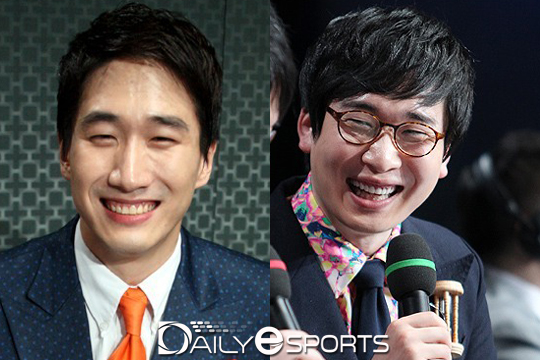 김동준 해설위원(왼쪽)과 강민 해설위원.