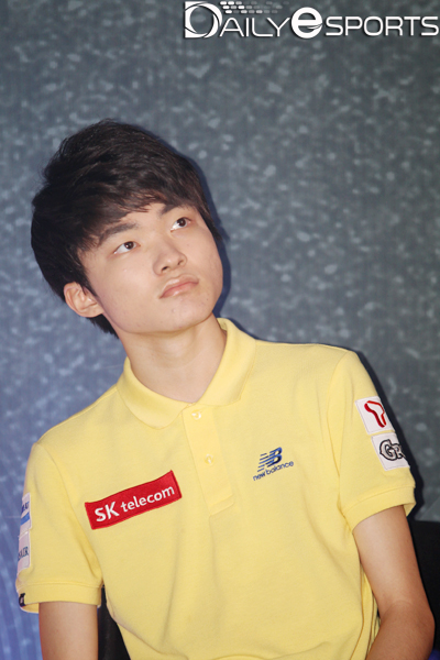 SKT K '페이커' 이상혁, 14개월 만에 케일 꺼냈다