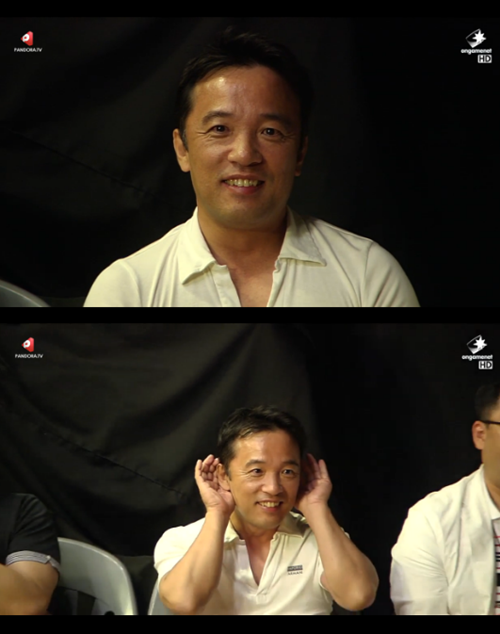 김택진 엔씨소프트 대표가 '블소 비무제' 현장을 찾았다.(이미지 캡처=판도라TV)