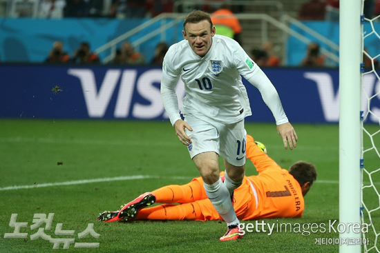 10경기만에월드컵첫골을터뜨리며이렇게웃었다(사진=ⓒGettyImages/멀티비츠제공)