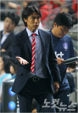 홍명보감독.(박종민기자)