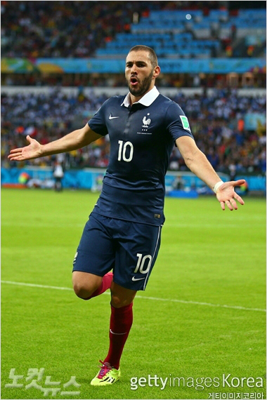 프랑스공격수카림벤제마.(사진=ⓒGettyImages/멀티비츠제공)