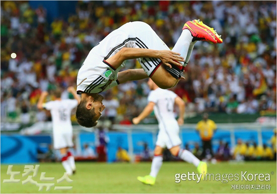 15골로호나우두와함께월드컵역대최다골타이기록을세운미로슬라프클로제.(사진=ⓒGettyImages/멀티비츠제공)