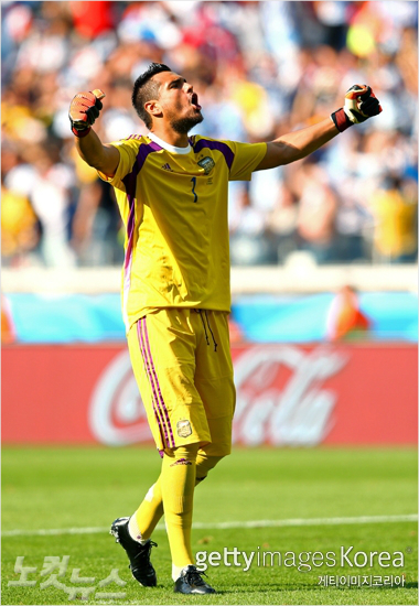 아르헨티나골키퍼세르히오로메로.(사진=ⓒGettyImages/멀티비츠제공)