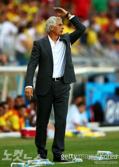 알제리축구대표팀의바히드할릴호지치감독(사진=ⓒGettyImages/멀티비츠제공)