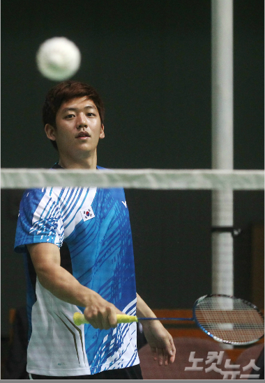 22일'2014인도네시아오픈배드민턴슈퍼시리즈프리미어'남자복식결승에서유연성과함께2주연속국제대회우승을일궈낸이용대.(자료사진=윤성호기자)