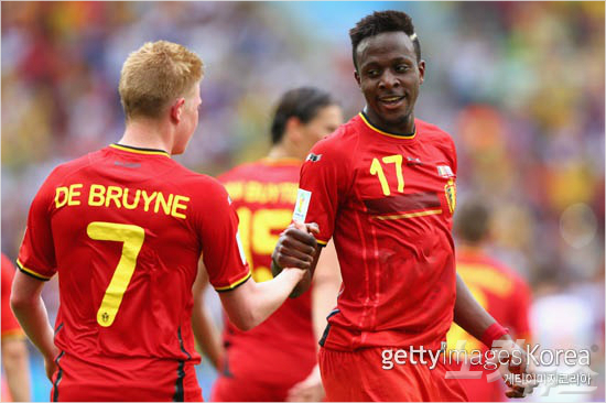 후반43분벨기에의디보크오리지가골을넣고기뻐하고있다.(사진=ⓒGettyImages/멀티비츠제공)