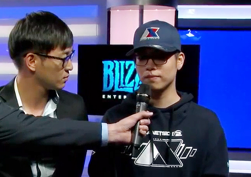 액시옴 김민혁(사진 캡처=ESL TV)