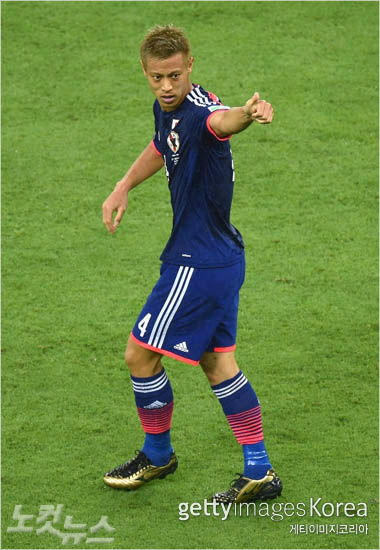 혼다게이스케.(사진=ⓒGettyImages/멀티비츠제공)