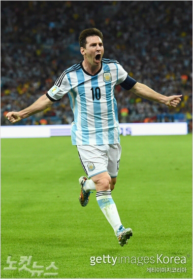아르헨티나의간판스타리오넬메시.(사진=ⓒGettyImages/멀티비츠제공)