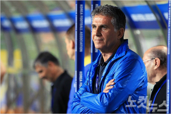 이란축구대표팀카를로스케이로스감독.(자료사진=윤성호기자)