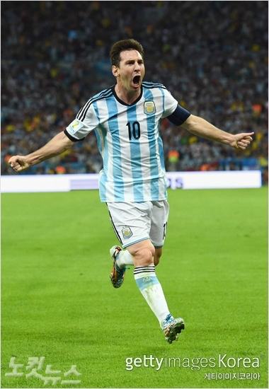 아르헨티나의간판스타리오넬메시(사진=ⓒGettyImages/멀티비츠제공)