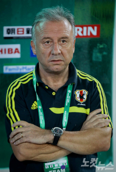 일본축구대표팀의알베르토자케로니감독이브라질월드컵성적부진에대한책임을지고물러났다(자료사진/노컷뉴스)