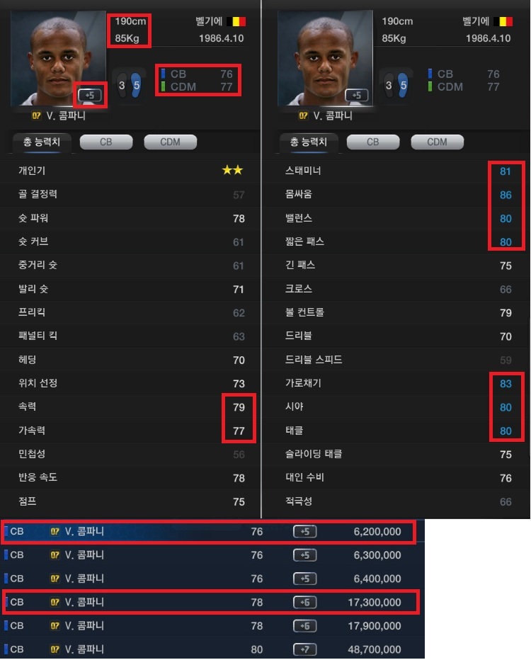 6/29 14시 30분 이적시장 현황