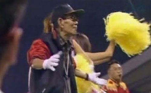 ▲1990년대LG의열성팬이었던'LG할아버지'박기홍옹(翁).사진│KBSN방송화면캡쳐