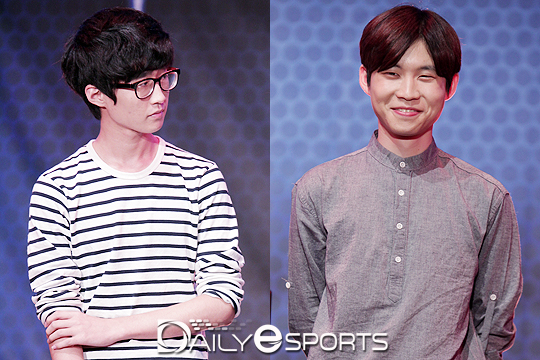 유영혁(왼쪽)과 박인재.