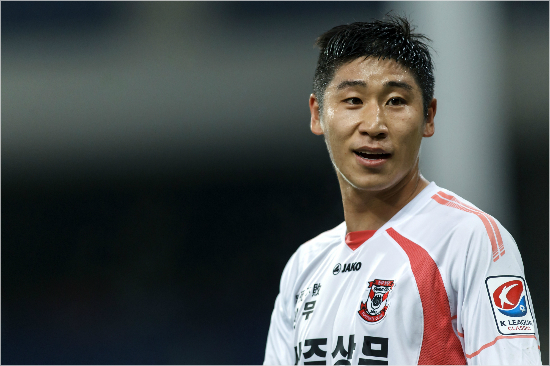 K리그올스타전에출전하는상주상무의이근호(사진/한국프로축구연맹제공)