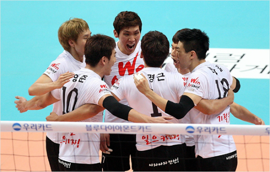 신인급선수들이주축이된OK저축은행은주전선수들의성장을통해한단계업그레이드를노리고있다.(자료사진=KOVO)