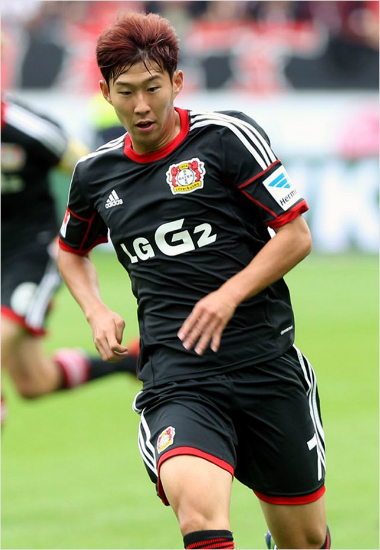 독일분데스리가바이엘레버쿠젠을이끌고한국투어에나선손흥민은국내팬앞에서자신이골을넣기보다팀승리에집중하겠다는각오를밝혔다.(자료사진=LG전자)