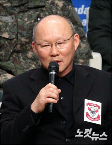 상주상무의박항서감독(자료사진/노컷뉴스)