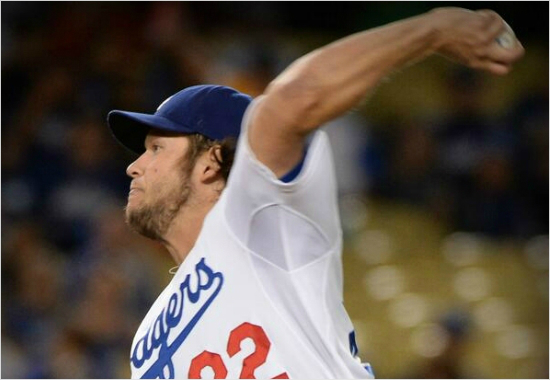 1일(한국시각)애틀랜타와홈경기에서완투승을거둔LA다저스에이스클레이튼커쇼.(자료사진=다저스트위터)