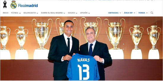 (사진=레알마드리드홈페이지캡쳐)
