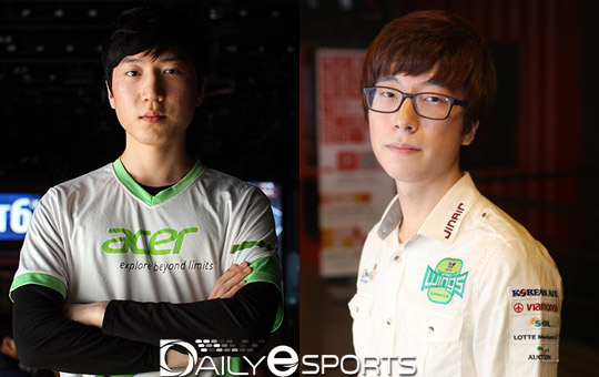 에이서 이신형(왼쪽)과 진에어 김도욱.