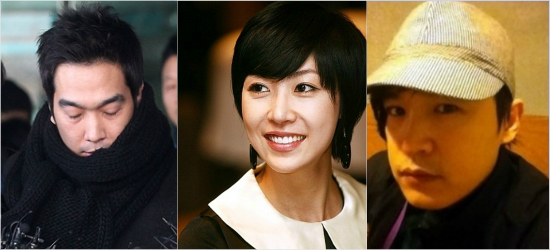 (왼쪽부터)고영욱,성현아,이수.(자료사진)