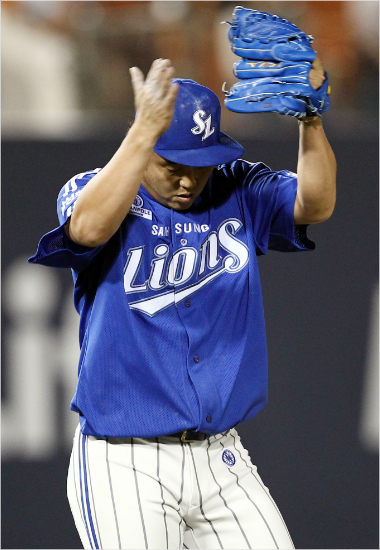 위기상황에서삼성을지킨안지만.(자료사진=삼성라이온즈)