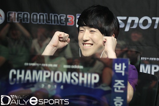 이번 시즌 최다골을 넣은 박준효.