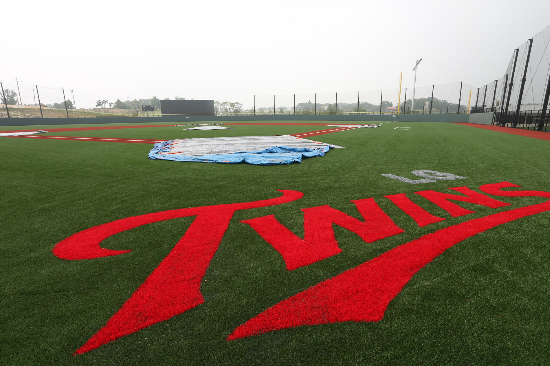 '진짜잠실에서뛰는것을목표로'LG챔피언스파크경기장은잠실과똑같은규모로지어졌다.홈플레이트뒤편의인조잔디까지같은구조다.(사진=LG트윈스)