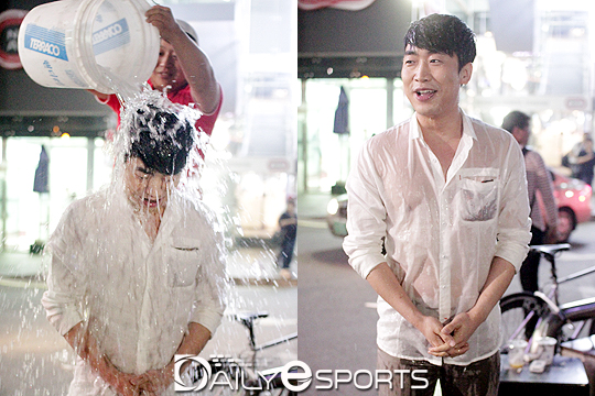 성승헌 캐스터, 강남 한복판에서 얼음물 샤워한 사연은?