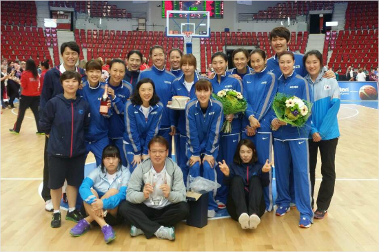여자농구대표팀(사진=WKBL제공)