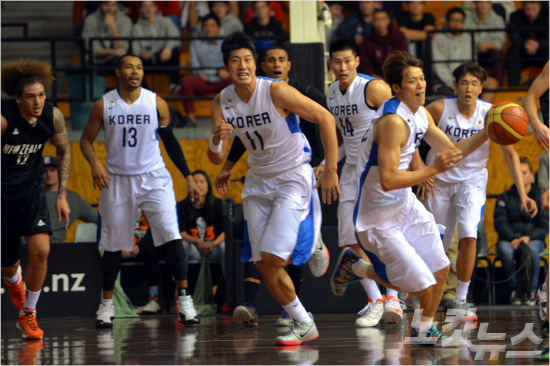 한국남자농구대표팀(사진제공/KBL)