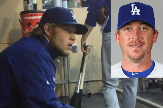 '같은1위,완전다른느낌'올해메이저리그전체다승1위를달리고있는LA다저스에이스클레이튼커쇼(왼쪽)와최다패의불명예를안고있는케빈코레이아.(자료사진=다저스트위터,홈페이지)