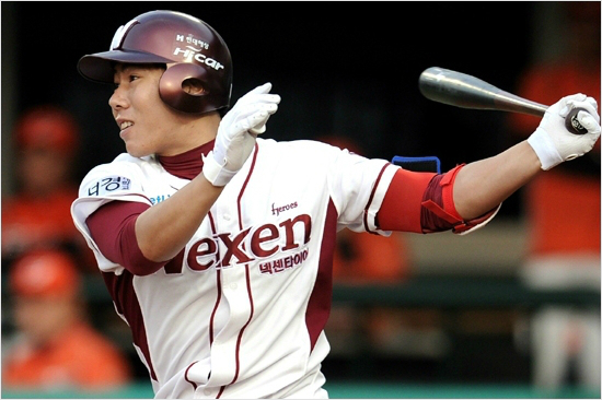 8월MVP로선정된강정호.(자료사진=넥센히어로즈)