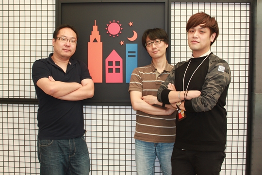 '클래스: 오리진'을 개발한 지스튜디오 윤승민 구현2팀장(좌측부터), 김성용 연구원, 이병희 표현팀장.