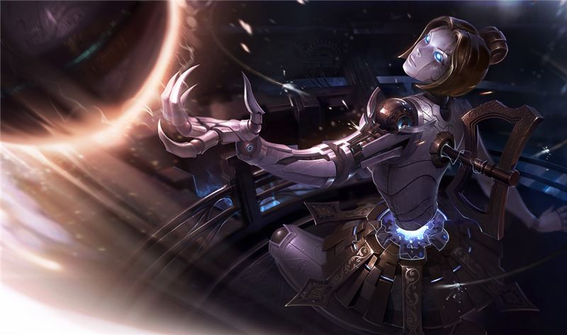 PBE 서버에 공개된 오리아나의 그래픽 업데이트 버전(사진=서랜더앳20 발췌).