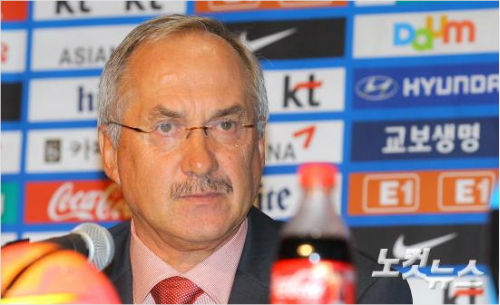 울리슈틸리케신임축구대표팀감독.(박종민기자)