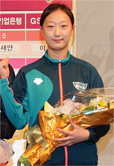 중국길림성출신이영.(자료사진=KOVO)