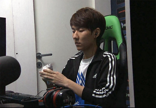 마이인새니티 정지훈(이미지 캡처=드림핵 방송)