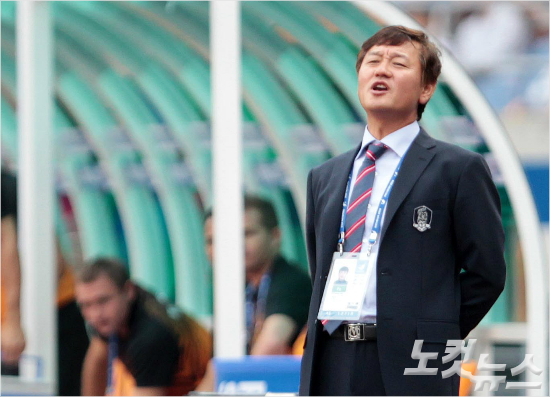 28년만의아시안게임금메달에도전하는이광종감독은사우디아라비아와조별리그2차전에서상대의거친경기에대해"한국축구가아시아에서우위에있기때문"이라고설명했다.박종민기자