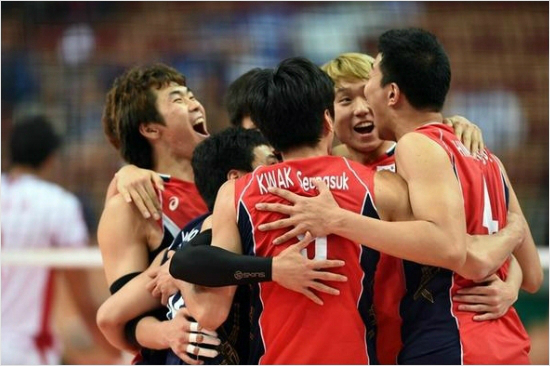 남자배구대표팀.(자료사진=FIVB)
