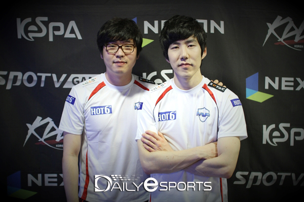 MVP 피닉스 '마치' 박태원(왼쪽)과 이승곤