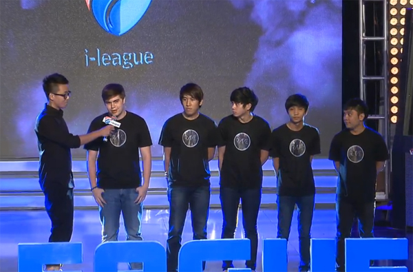 중국 아이리그에 출전한 레이브(이미지 캡처=중국 도큐TV)